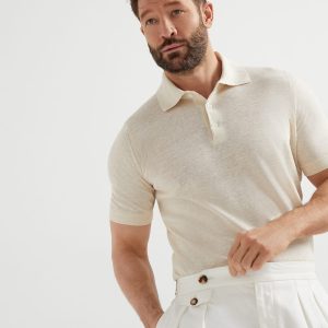 Polo-style sweater