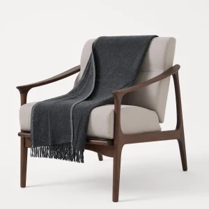 Cashmere throw