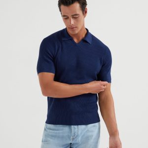 Polo-style sweater