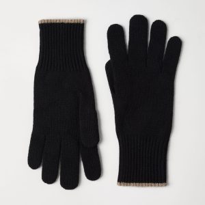 Knit gloves