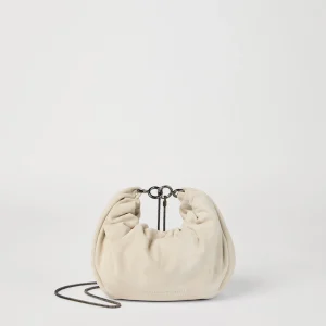Suede Brioche Hobo bag