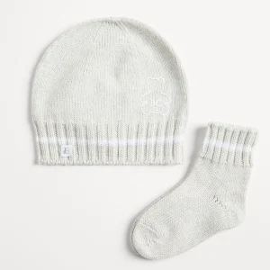Baby Bernie beanie and socks set