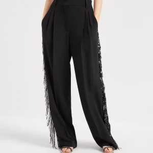 Waterfall Embroidery trousers
