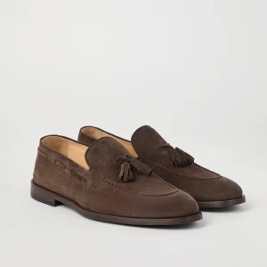 Suede loafers