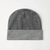 Cashmere and silk beanie