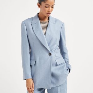 Gabardine blazer