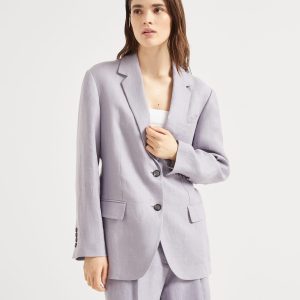 Gabardine blazer