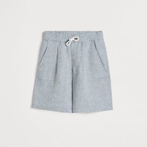 Linen Bermuda shorts