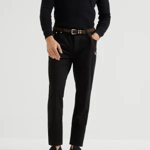 Comfort denim trousers