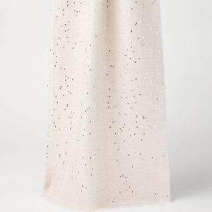 Cashmere and silk Diamond yarn scarf