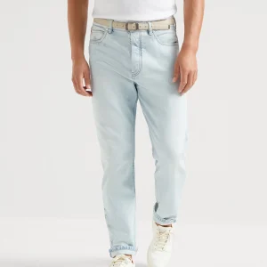 Iconic fit five-pocket trousers