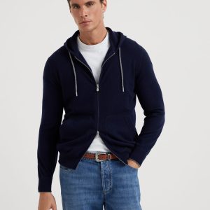 Sweatshirt-style cardigan