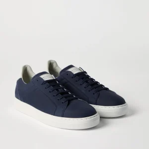 Nubuck calfskin sneakers