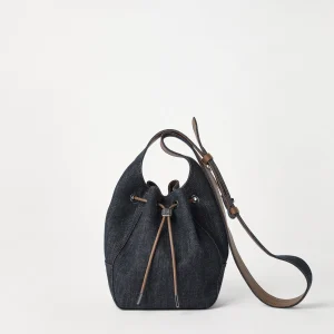 Denim small BC Duo Bucket bag