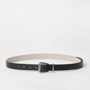 Vachetta belt with monili