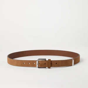 Leather belt
