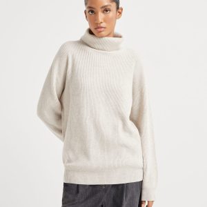 English Rib knit sweater
