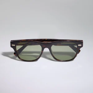 Rectangular acetate sunglasses