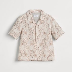 Linen Paisley shirt