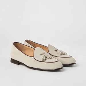 Suede Belgian Loafer