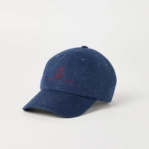 Diagonal twill Baseball cap