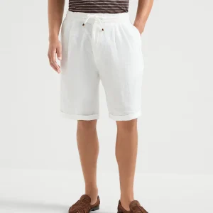 Bermuda shorts with drawstring