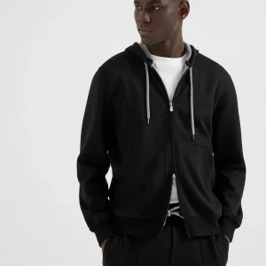 Double cloth sweatshirt
