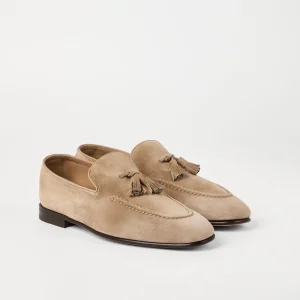 Suede loafers