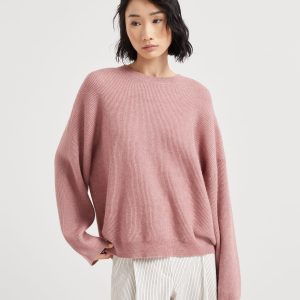English Rib knit sweater