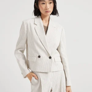 Cropped blazer