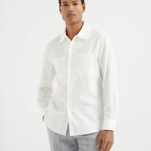 Shirt with chest pockets