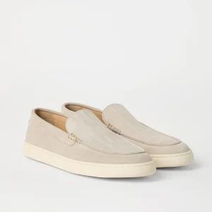 Suede loafers