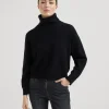 Wool. cashmere and silk sweater