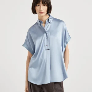 Satin shirt