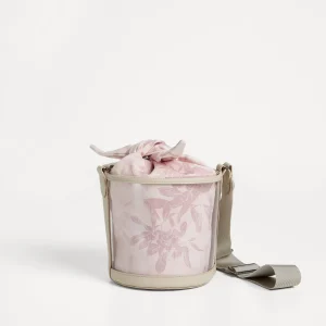 Flower Print Bucket bag