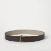 Leather belt