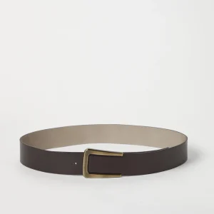 Leather belt