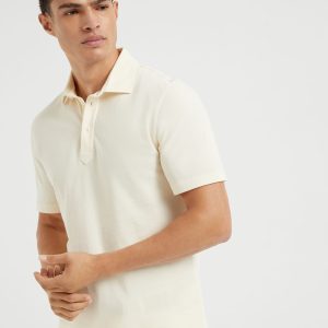 Piqu?? polo shirt