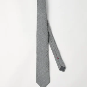 Herringbone necktie