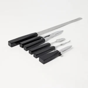 Set of crudit??s utensils