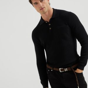 Long sleeve polo