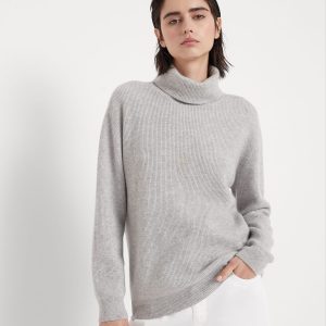 English Rib knit sweater