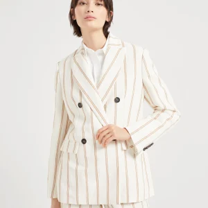 Regimental panama jacket