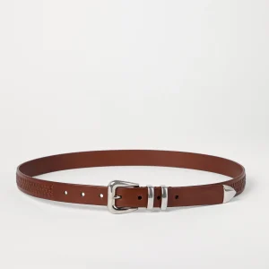 Calfskin belt