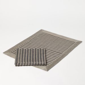 Placemat and napkin set