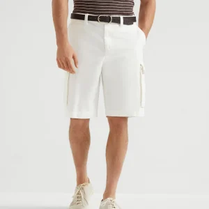 Bermuda shorts with cargo pockets