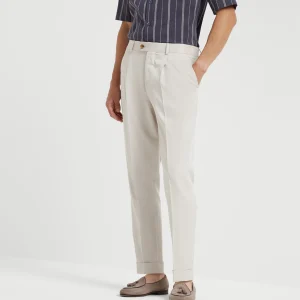 Twill trousers