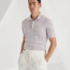 Polo-style sweater
