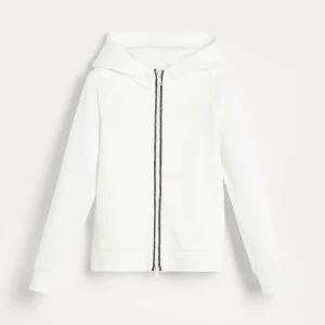 Smooth cotton French terry sweatshirt