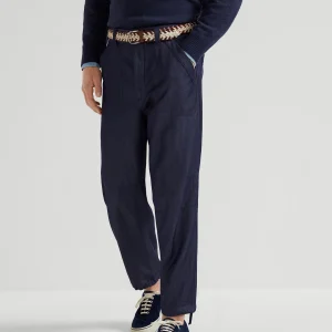 Twill trousers
